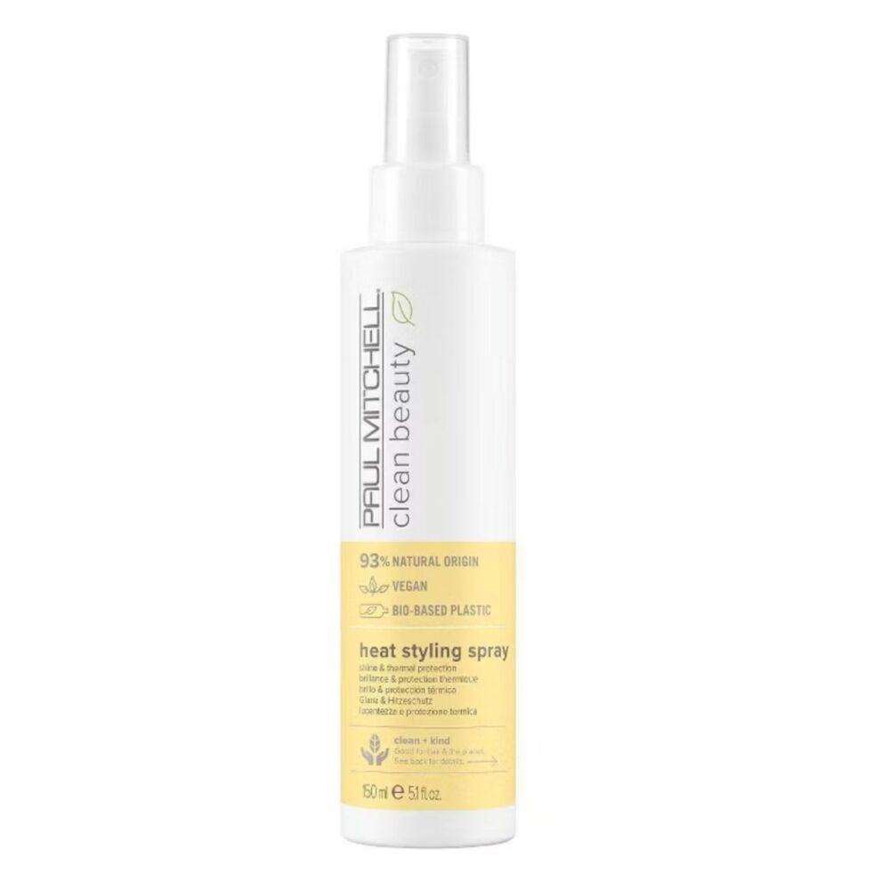 NEW Paul Mitchell Clean Beauty Heat Styling Hair Spray, Shine & Protection